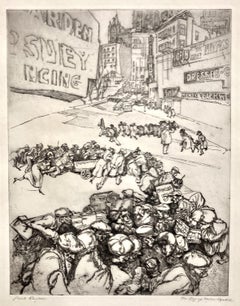 Saul Raskin, El grito de Union Square, hacia 1935