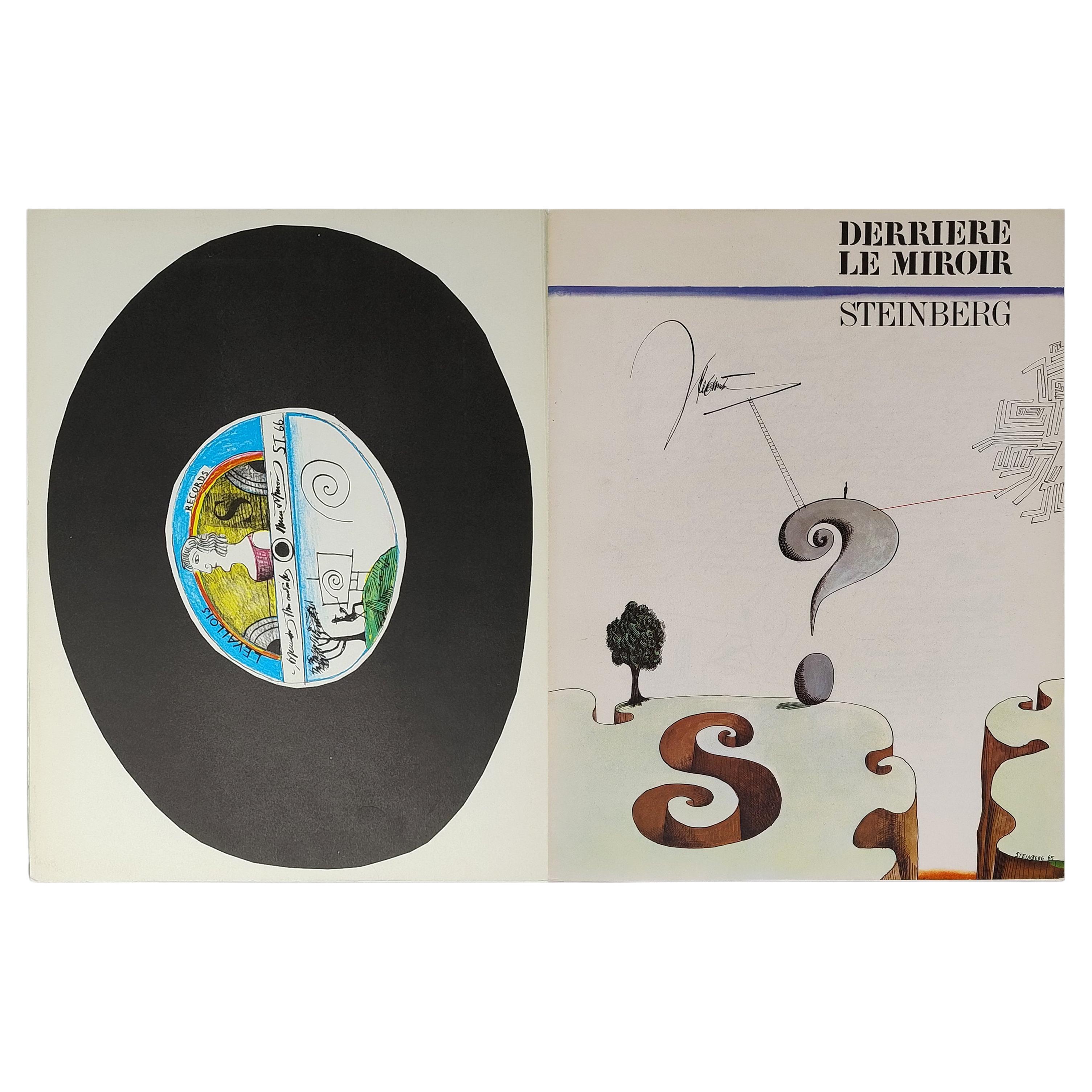 Saul Steinberg "Derriere le Miroir" n. 157 con catorce litografías de Maeght en venta