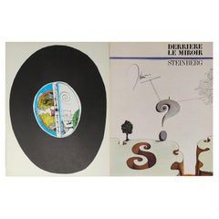 Saul Steinberg "Derriere le Miroir" n. 157 con catorce litografías de Maeght