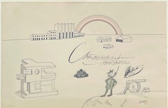 Untitled (Romanian Soldier, barracks and architecture school)