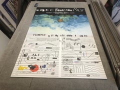 1970 Saul Steinberg 'Nuits De La Fondation' Lithograph