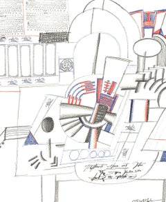 1971 Maeght-Zurich' lithograph hand-signed