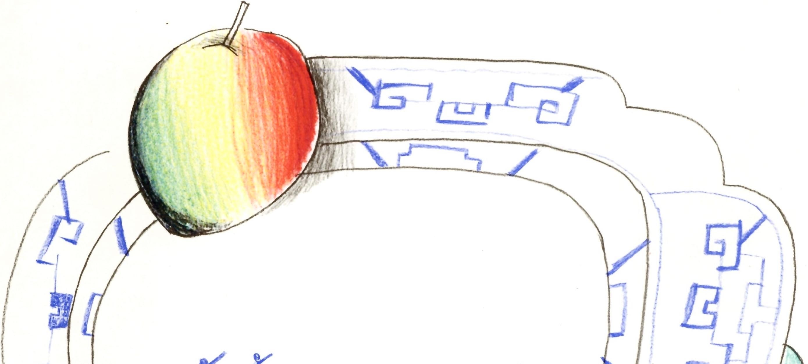 Composición, Homenaje a Aimé y Marguerite Maeght, Derrière le miroir - Print de Saul Steinberg