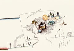 Saul Steinberg, Composition, L'édition de tête (after)
