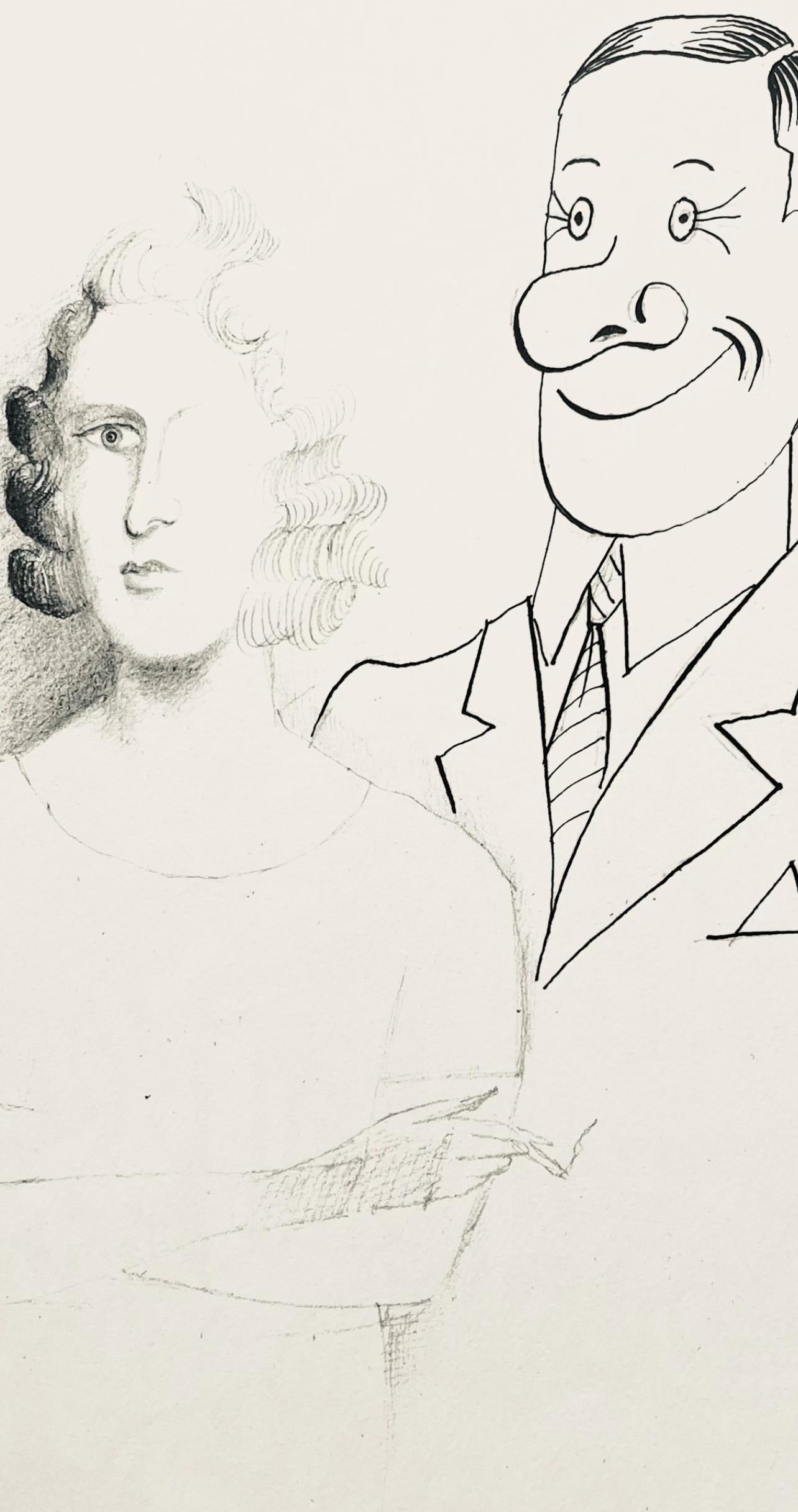 Saul Steinberg, Composition, L'édition de tête (after) For Sale 1