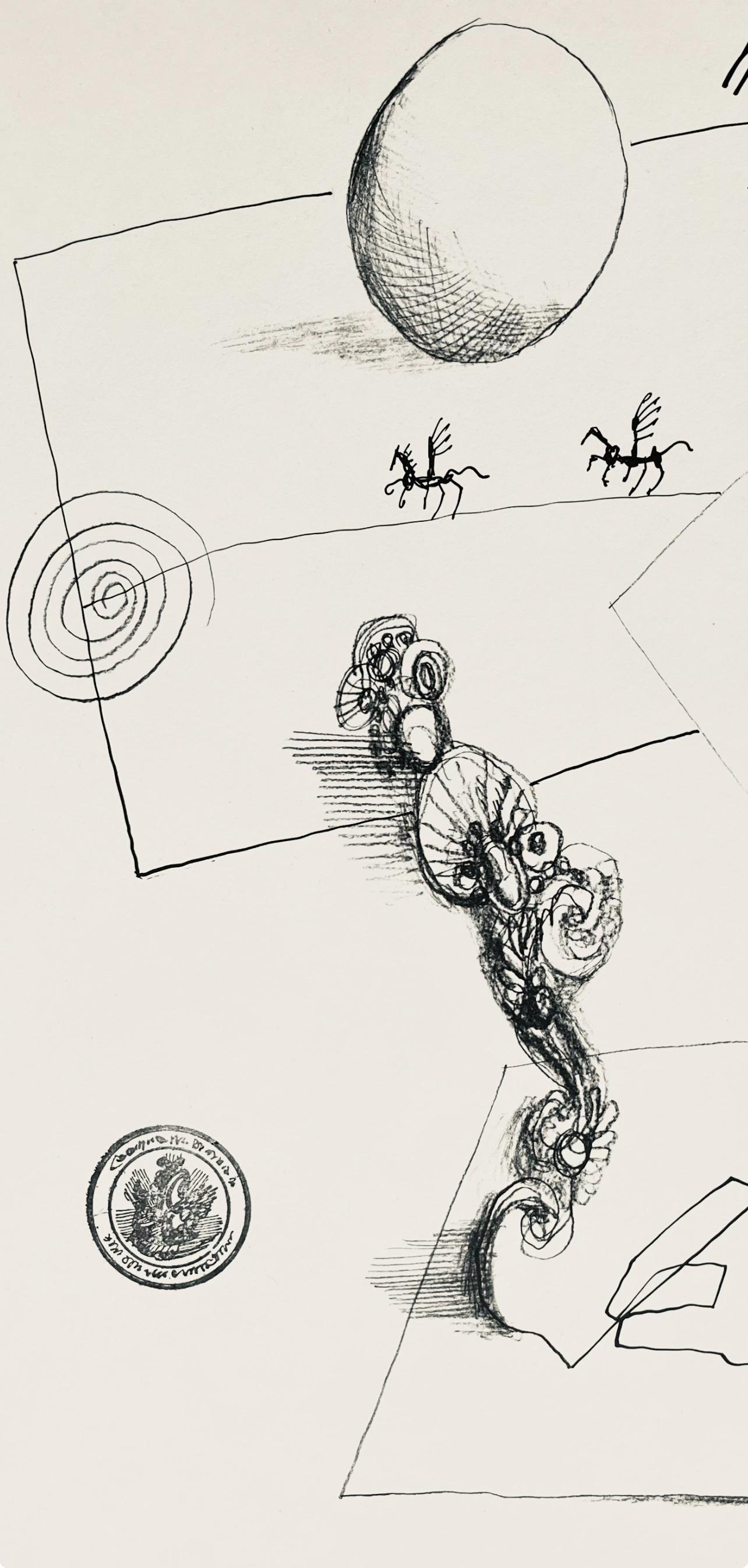Saul Steinberg, Composition, L'édition de tête (after) For Sale 2