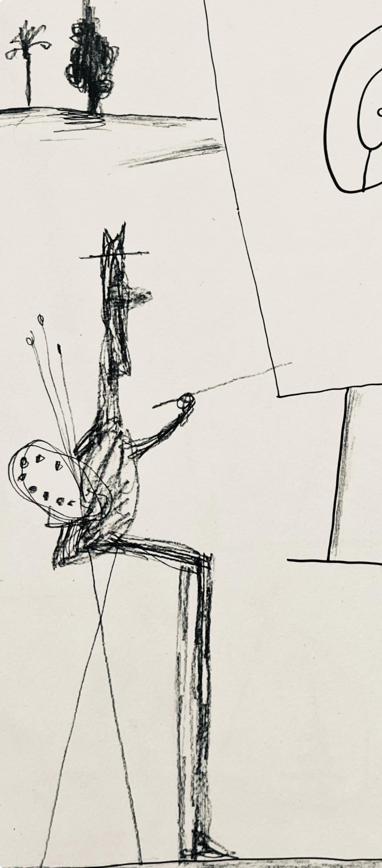 Saul Steinberg, Composition, L'édition de tête (after) For Sale 3