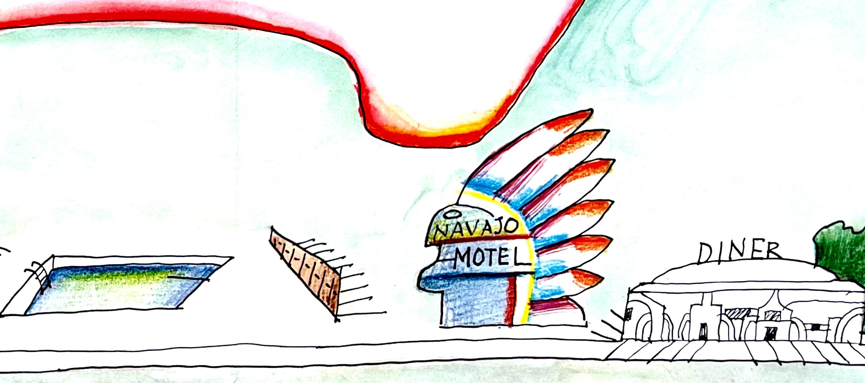 Saul Steinberg, Composition, L'édition de tête (after) For Sale 4