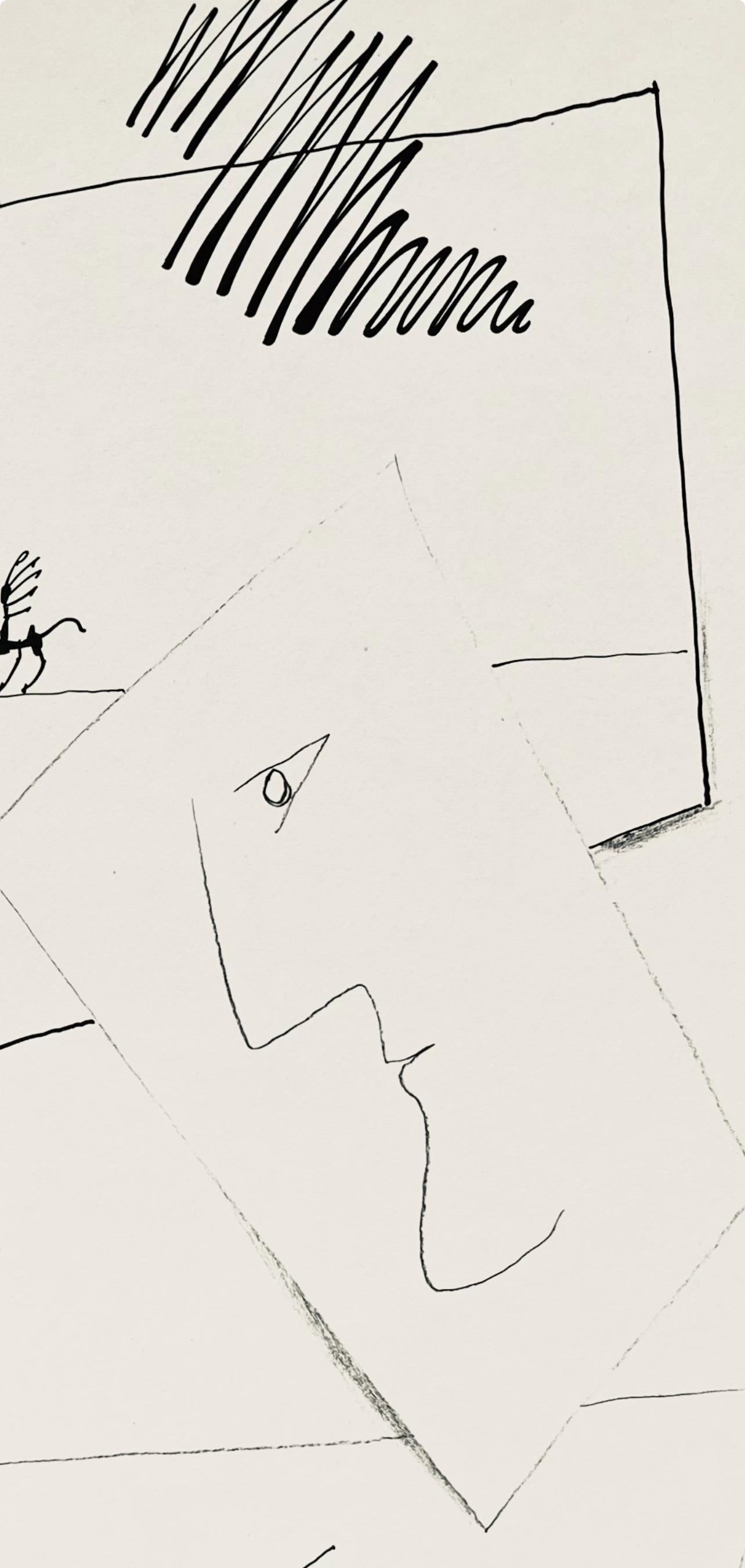 Saul Steinberg, Composition, L'édition de tête (after) For Sale 5