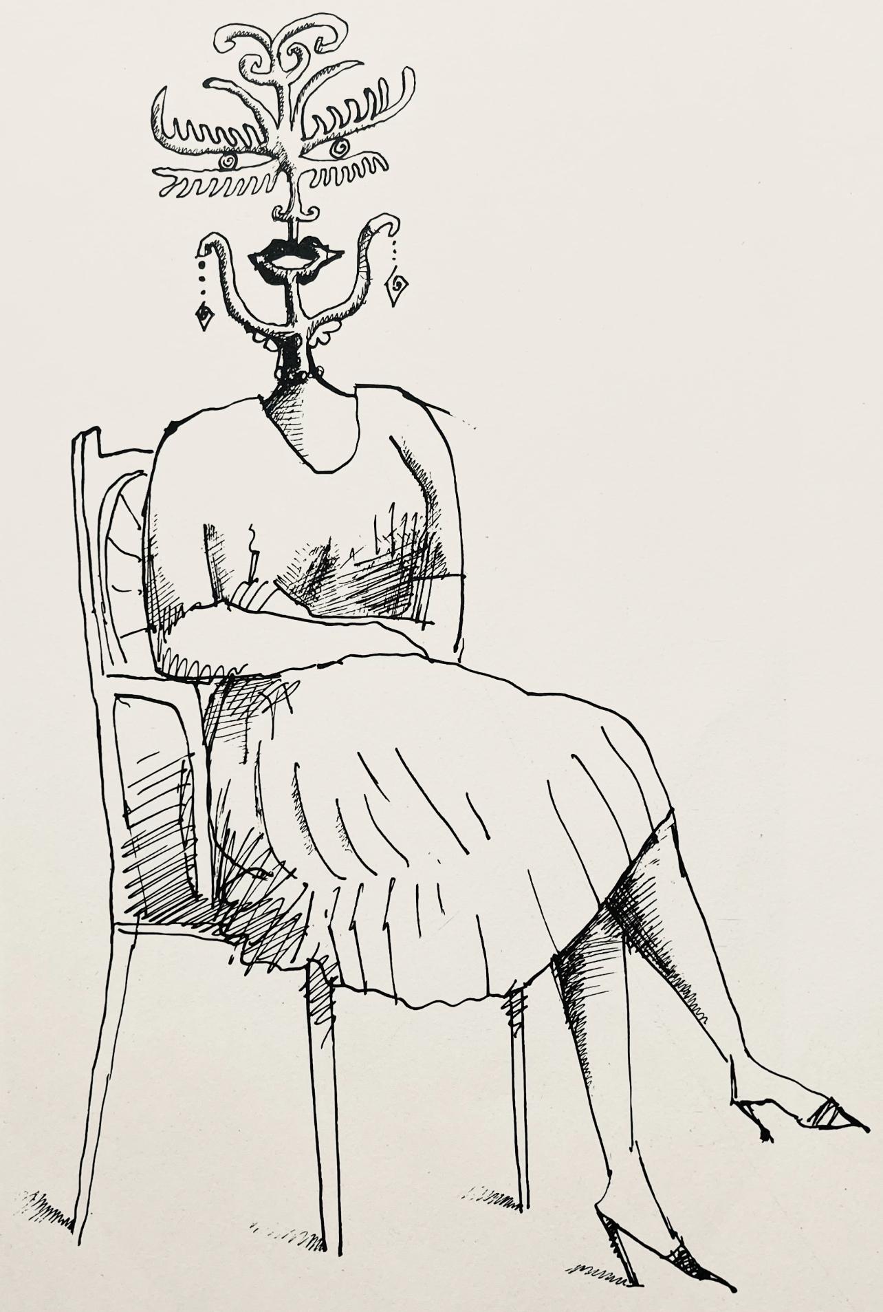 Lithograph on vélin de Lana paper. Inscription: Unsigned and unnumbered, as issued. Good condition. Notes: From the folio, tête edition, Consacré a Steinberg, Derrière le miroir, N° 157, 1966. Published by Maeght Éditeur, Paris; printed by Maeght