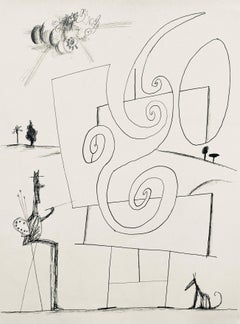 Saul Steinberg, Composition, L'édition de tête (after)
