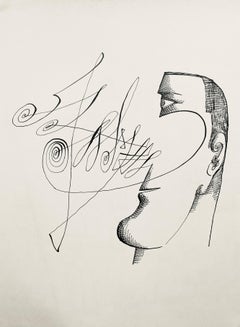 Saul Steinberg, Composition, L'édition de tête (after)