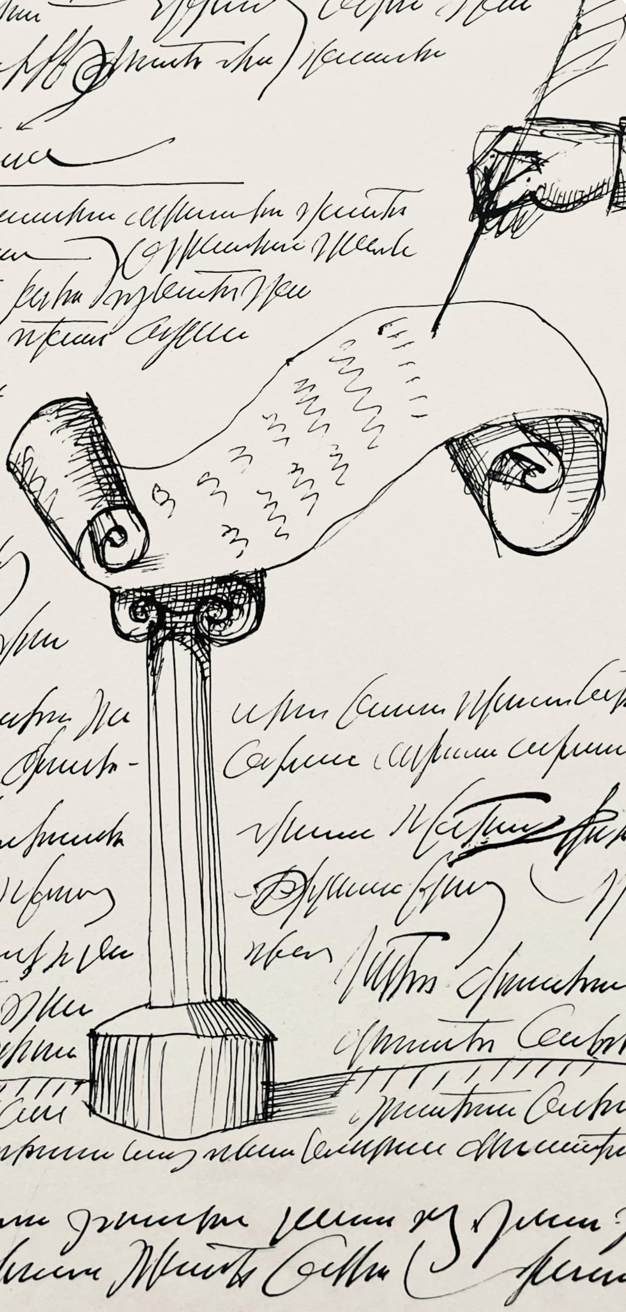 Saul Steinberg, False Document, L'édition de tête (d'après) en vente 5