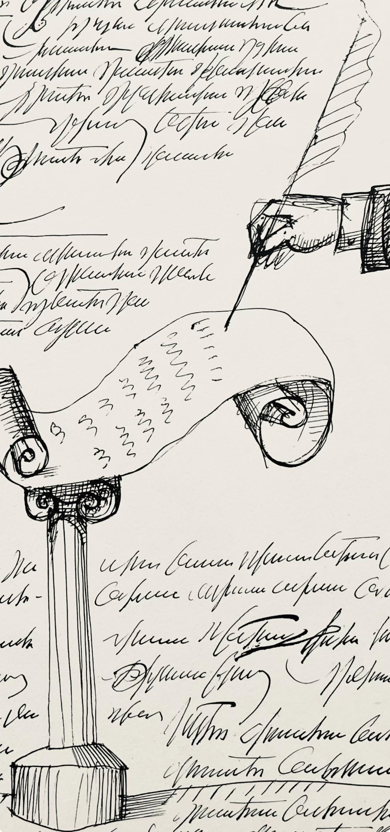 Saul Steinberg, False Document, L'édition de tête (d'après) en vente 6