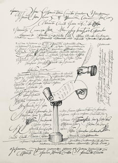 Saul Steinberg, False Document, L'édition de tête (after)