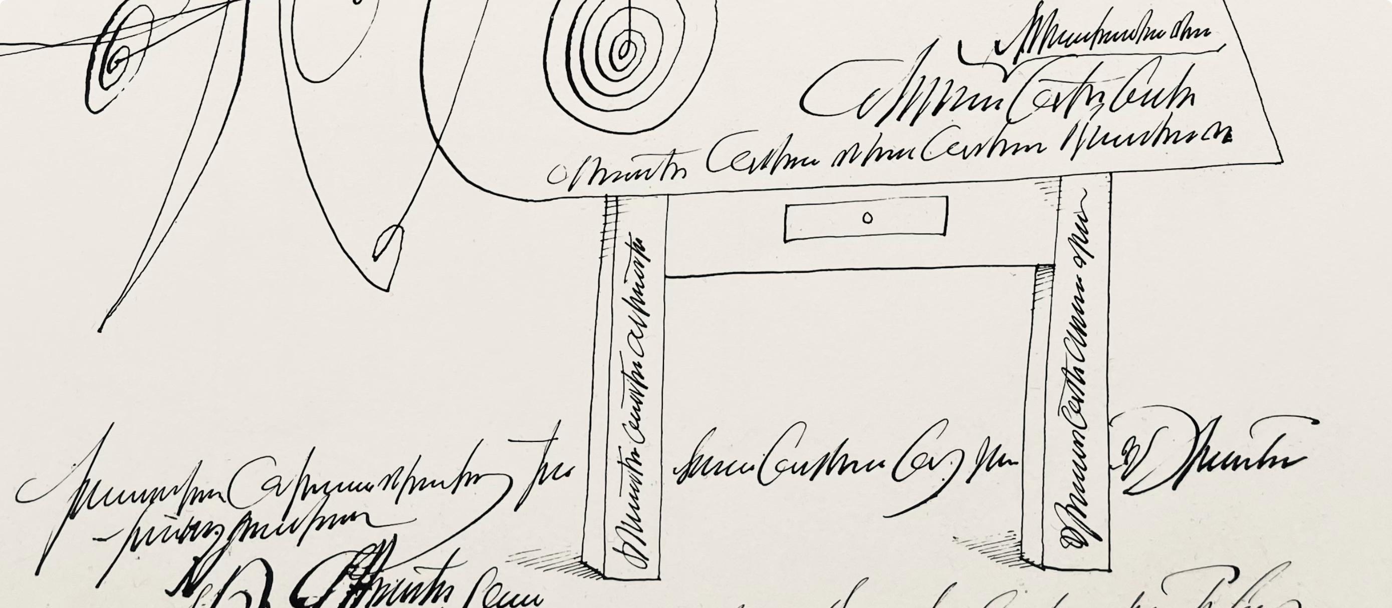 Saul Steinberg, Carta falsa, L'édition de tête (después) en venta 4
