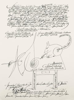 Saul Steinberg, False Letter, L'édition de tête (after)