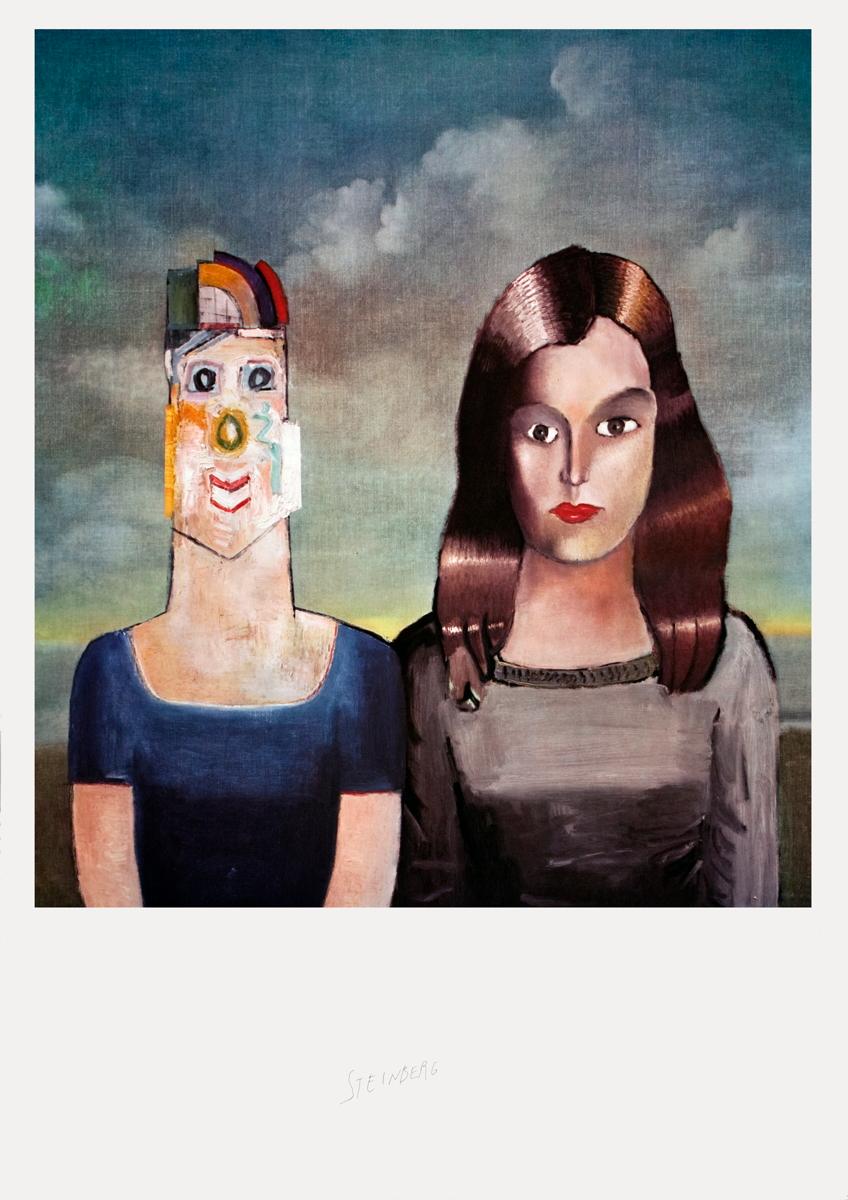 La litografia firmata e numerata di Saul Steinberg, limitata a un'edizione di 150 esemplari, è un pezzo prezioso e da collezione che racchiude la miscela unica di commenti politici e sociali dell'artista con umorismo e arguzia. I contributi di