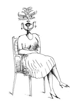 Saul Steinberg Lithograph c.1970 (from Derrière le miroir)