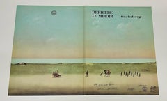 Couverture lithographique de Saul Steinberg c.C. 1970