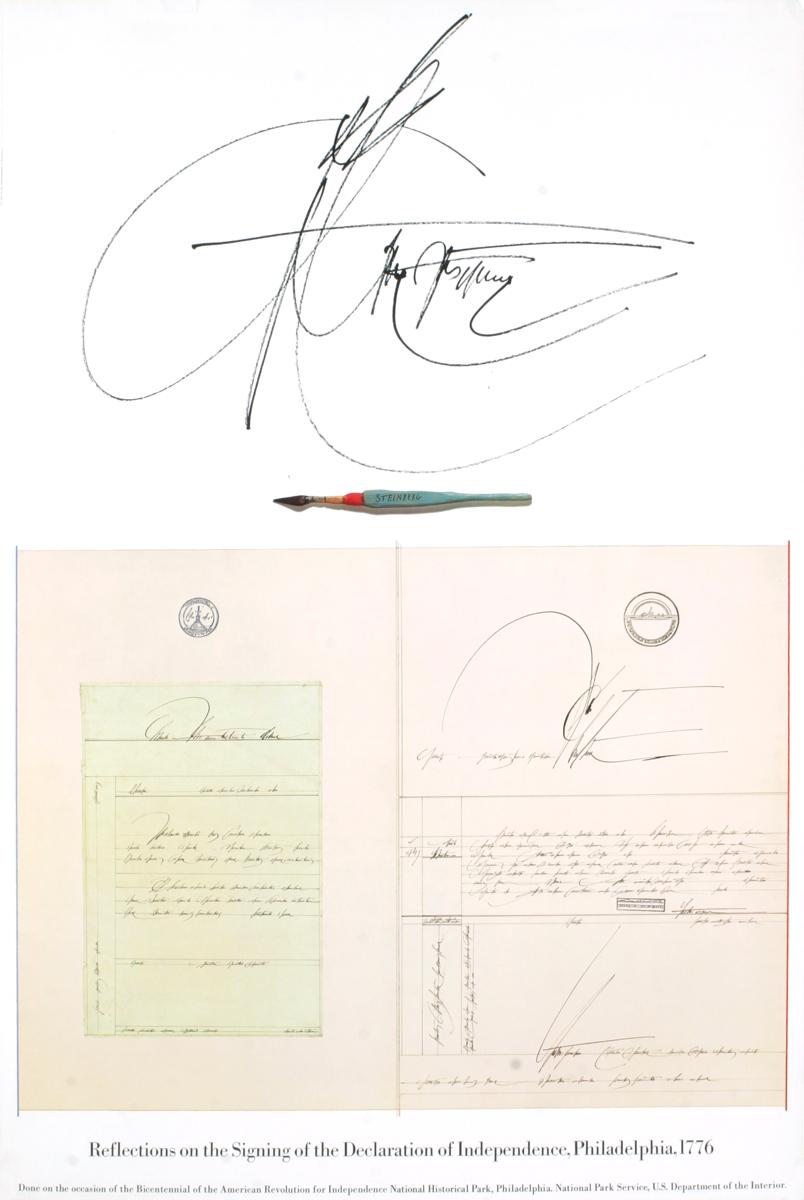 saul steinberg signature