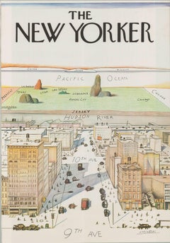 Saul Steinberg 'The New Yorker' 1976