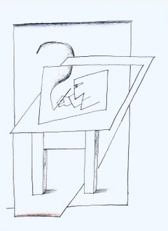 Steinberg, Composition, Derrière le miroir (after)