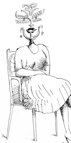 Steinberg, Illustration, Derrière le miroir (nach)