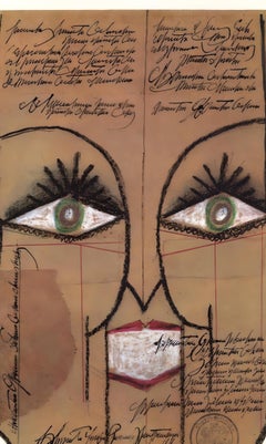 Steinberg, Illustration, Derrière le miroir (after)