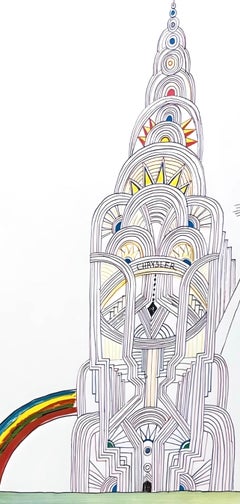 Steinberg, Illustration, Derrière le miroir (after)
