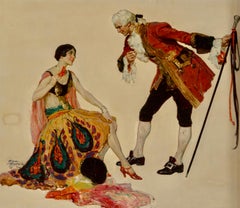 At the Masquerade, Chesterfield Cigarette advertisement