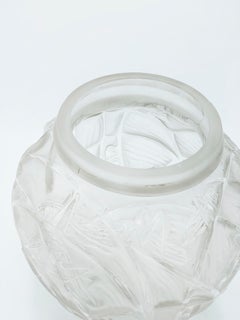 Sauterelles Vase by René Lalique
