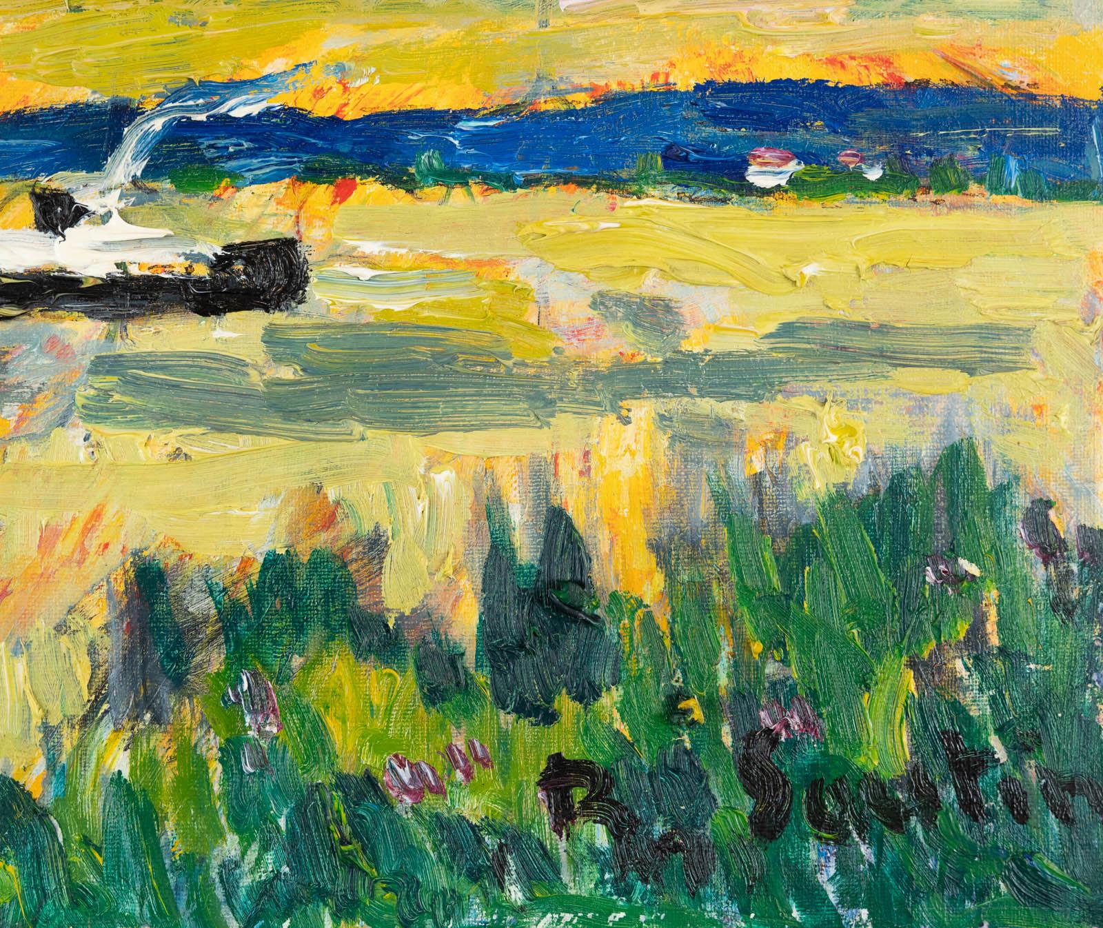 René SAUTIN (1881-1968)

Remorqueur sur la Seine

Olio su tela
Dimensioni: 27 x 41 cm (esclusa la cornice)
Firmato in basso a destra

Incorniciato
Dimensioni con cornice: 41 x 54 cm

Questo dipinto sarà inserito nel catalogo ragionato delle opere