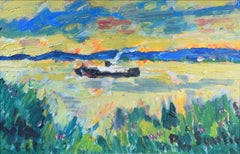 Remorqueur sur la Seine