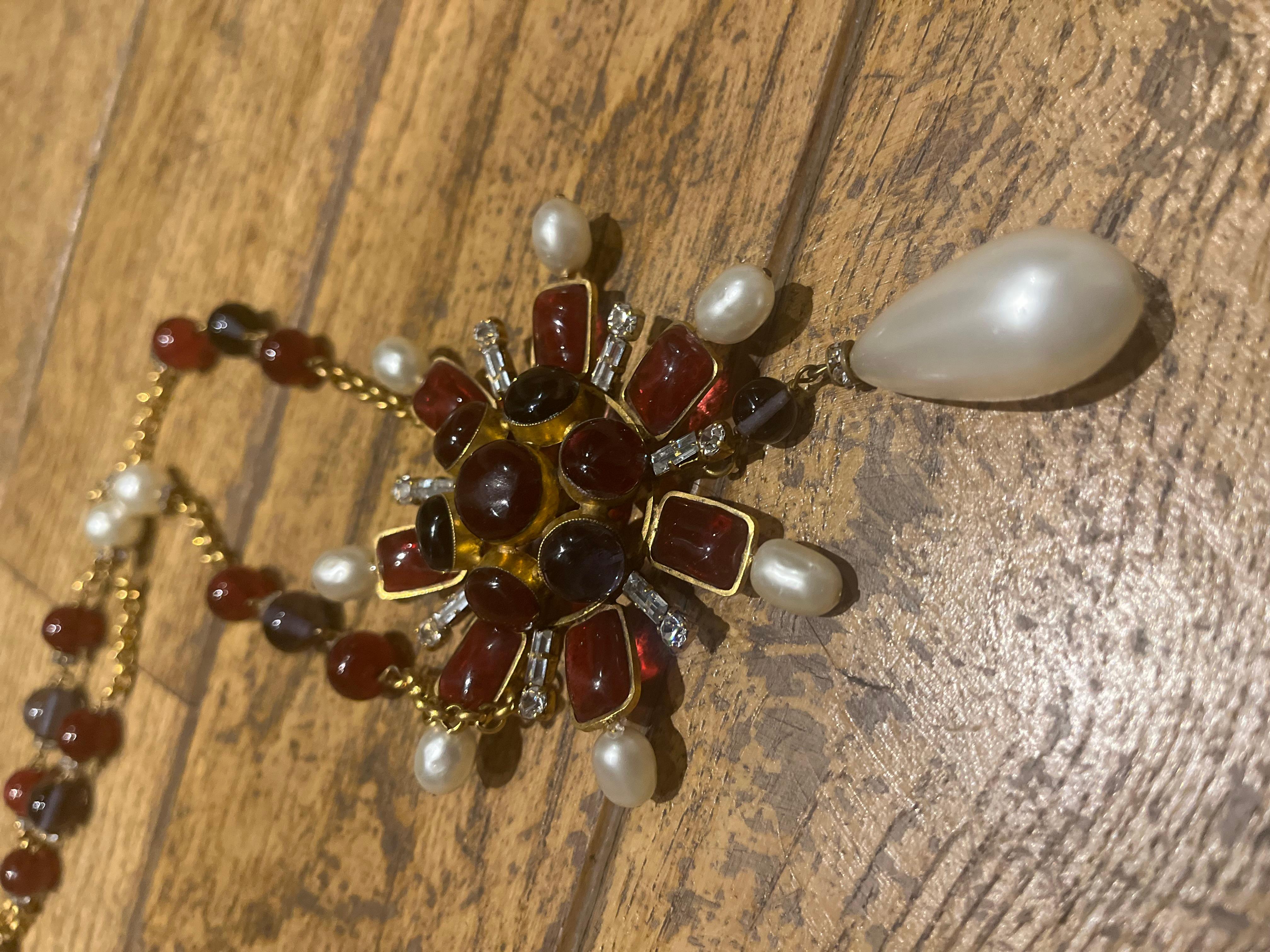 Baroque Revival Sautoir Necklace by Chanel