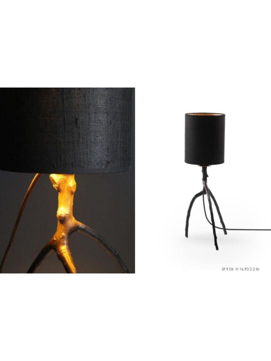 Laiton Lampe de table Sauvage de Plumbum en vente