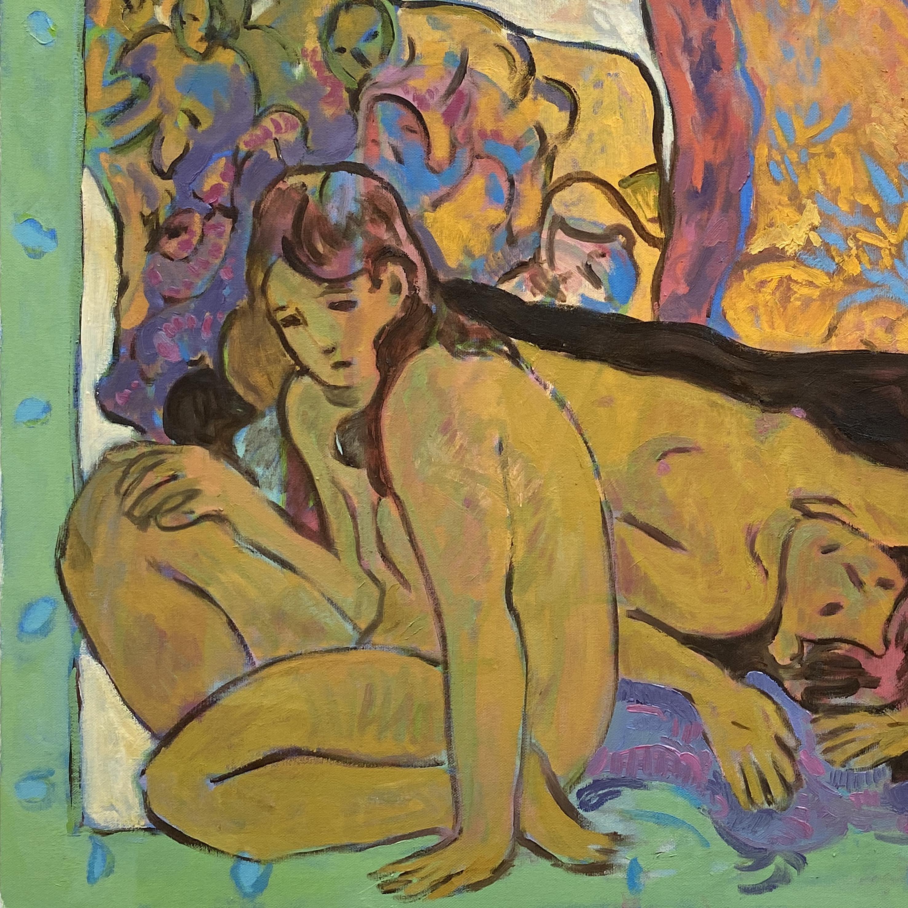 Ti ha chiesto come stavi - Painting Moderno di Sava Harris