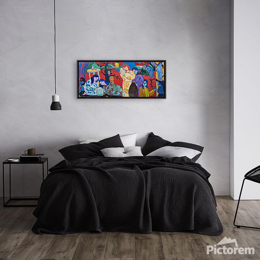Cherish, Originales figuratives Ölgemälde von Sava Harris, Türkei im Angebot 12