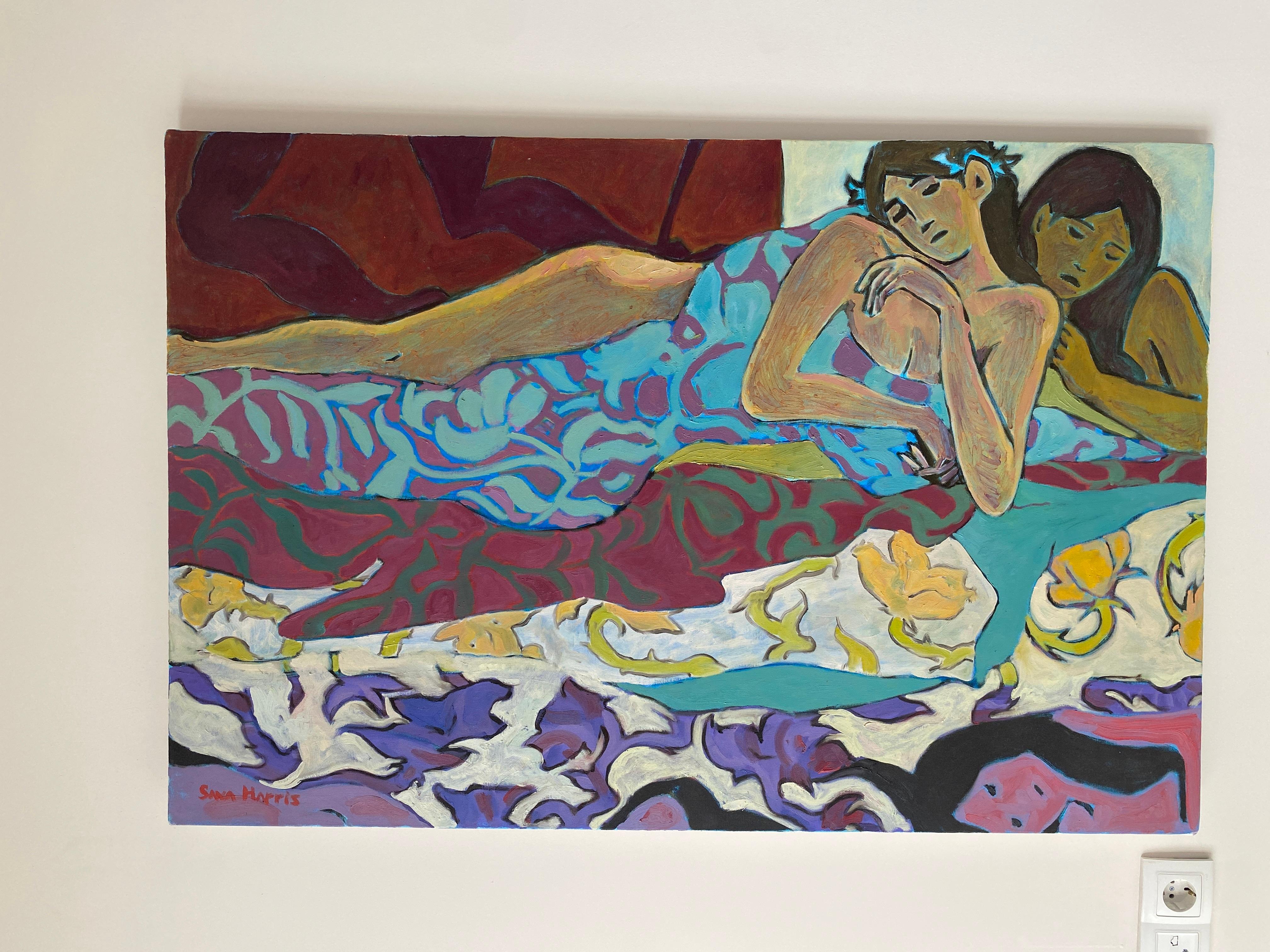 la promesa - Painting de Sava Harris