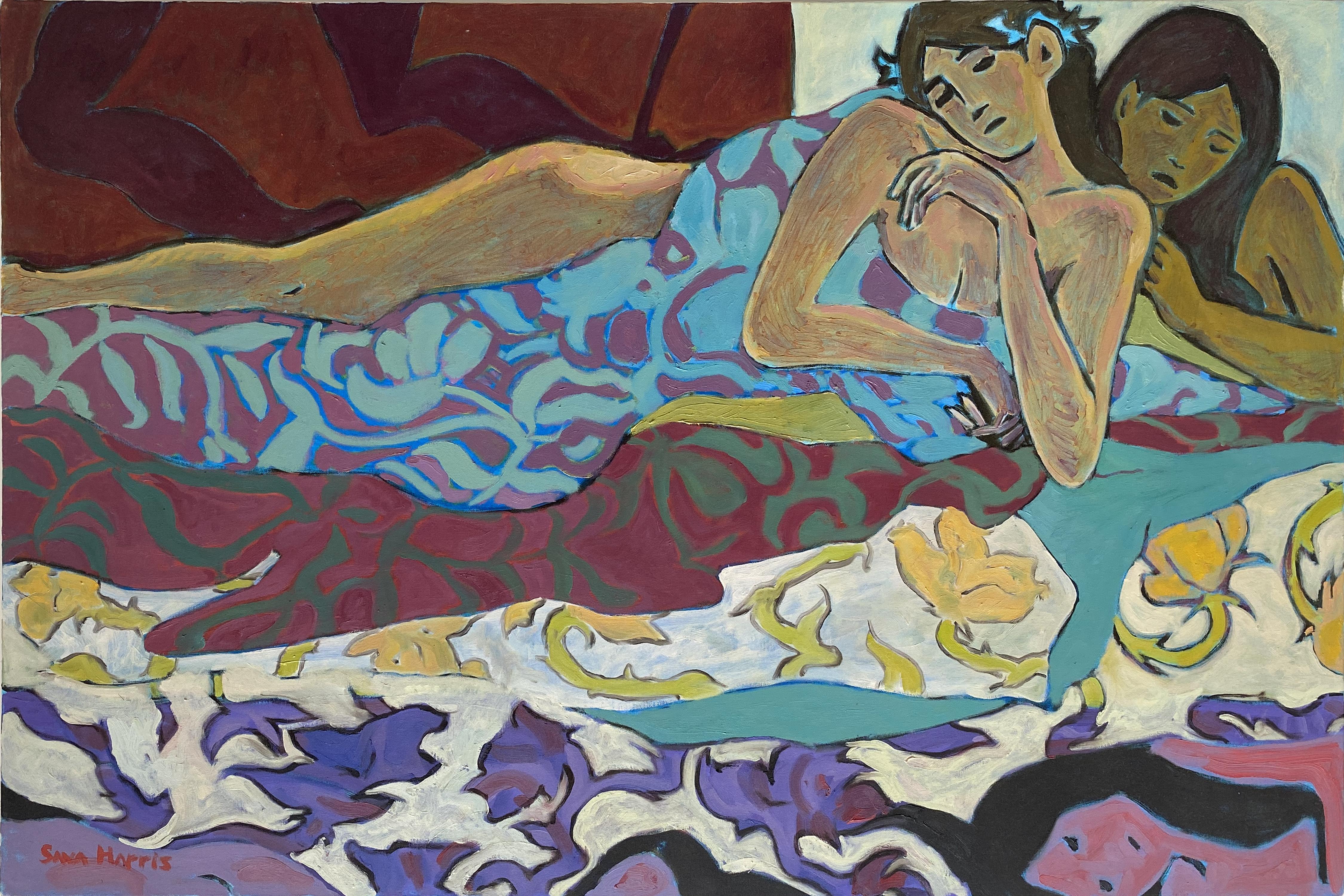 Figurative Painting de Sava Harris - la promesa
