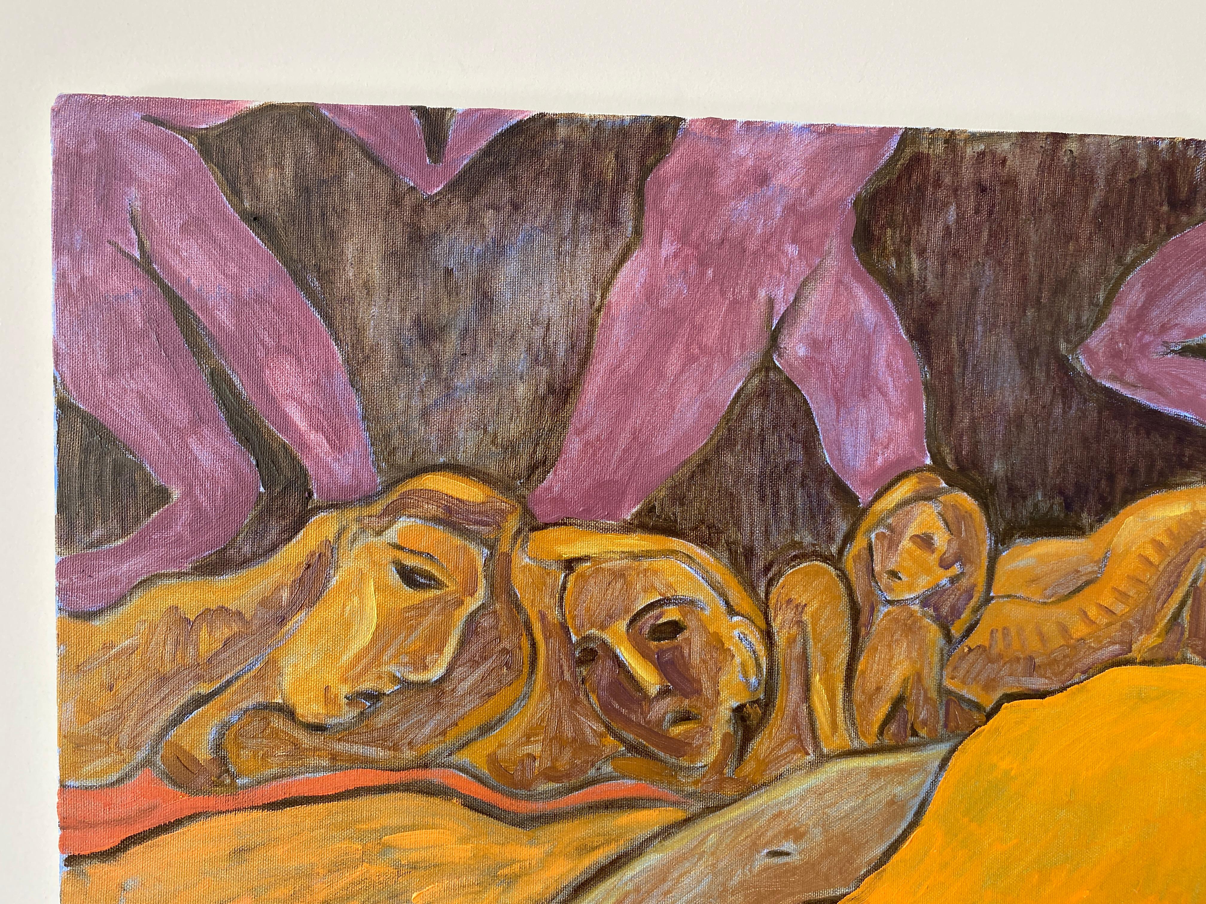 cosa ne pensi - Painting di Sava Harris