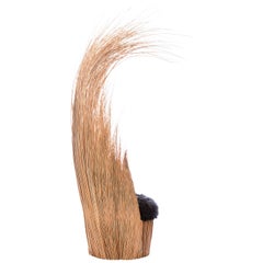 "Savanna" Armchair in Wicker, Brazilian Contemporary Design, Limited Edition