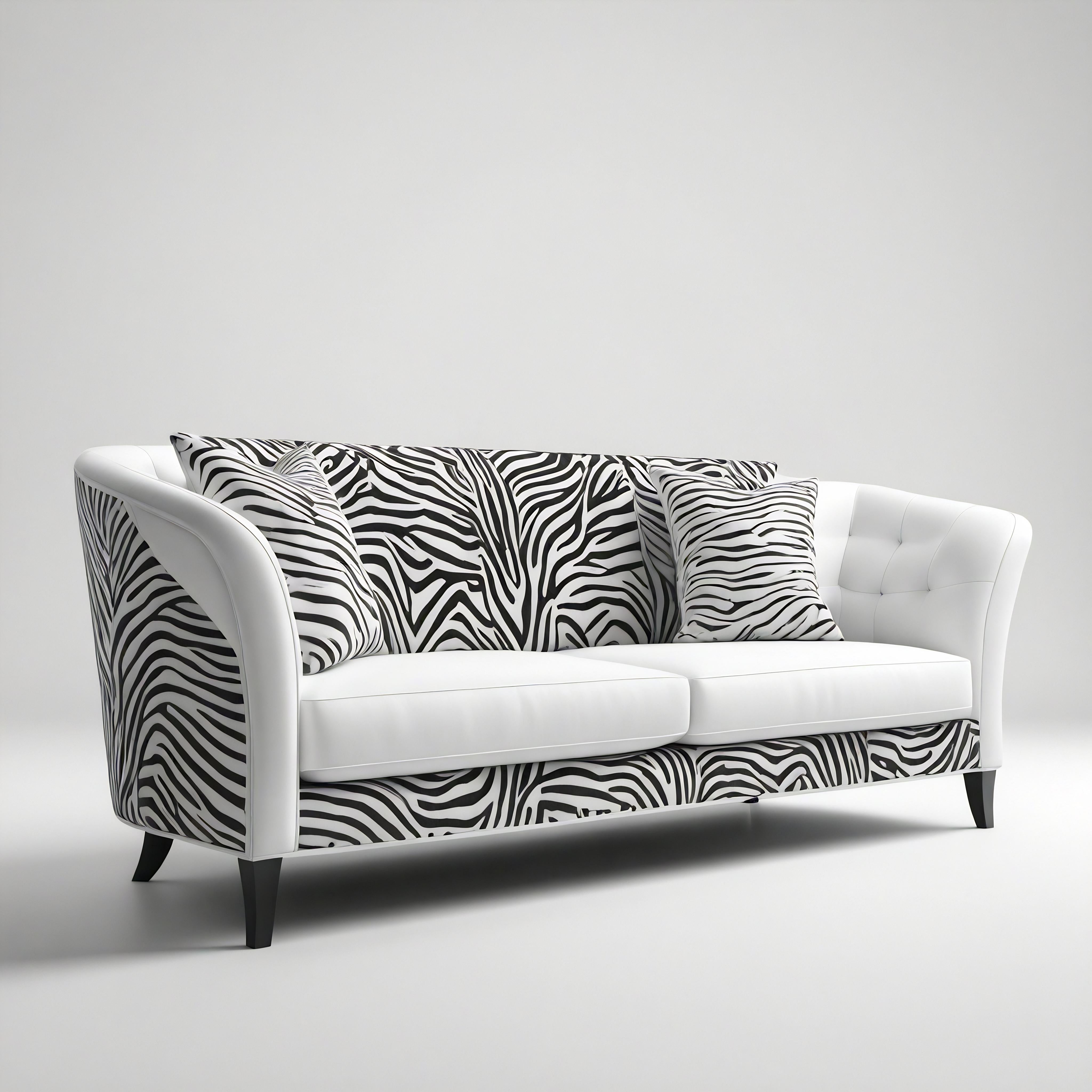 Dies ist eines der Sofas aus der Savannah Collection'S von Artisanal

Bringen Sie einen kühnen, raffinierten Stil in Ihren Wohnbereich mit unserem handgefertigten Zebra Animal Print Sofa. Dieser 3-Sitzer ist eine perfekte Mischung aus modernem