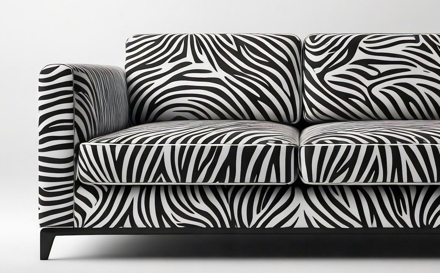 Dies ist eines der Sofas aus der Savannah Collection'S von Artisanal

Bringen Sie einen kühnen, raffinierten Stil in Ihren Wohnbereich mit unserem handgefertigten Zebra Animal Print Sofa. Dieser 3-Sitzer ist eine perfekte Mischung aus modernem