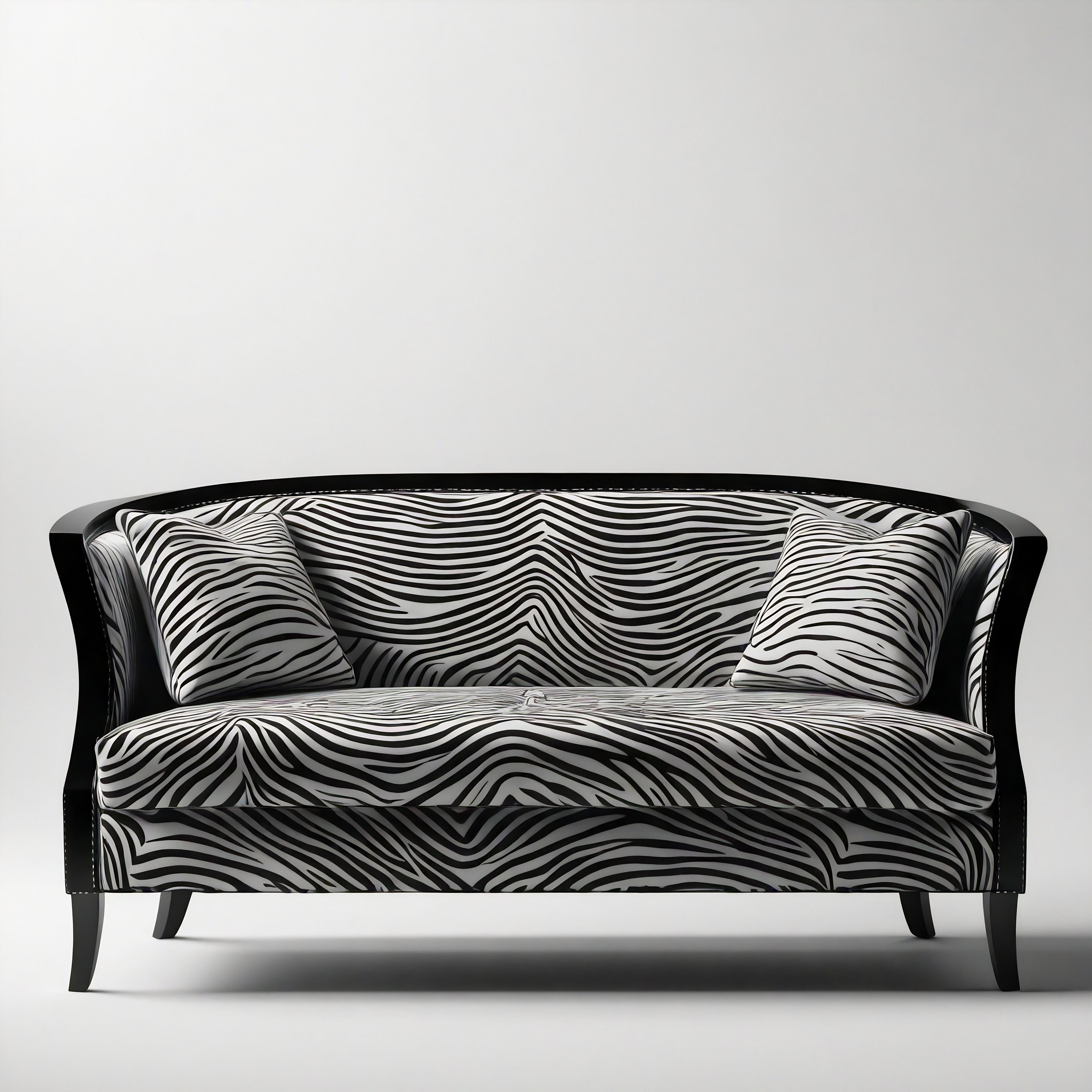 Dies ist eines der Sofas aus der Savannah Collection'S von Artisanal

Bringen Sie einen kühnen, raffinierten Stil in Ihren Wohnbereich mit unserem handgefertigten Zebra Animal Print Sofa. Dieser 3-Sitzer ist eine perfekte Mischung aus modernem