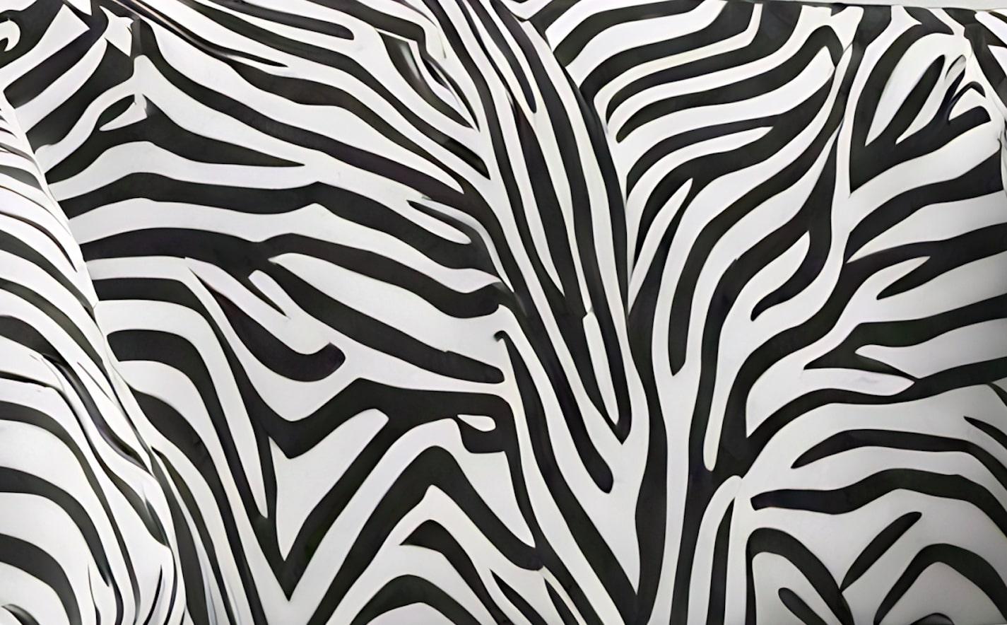 Savannah-Sofa mit weißem 3-Etagen-Sofa mit Tierdruck von Artisanal im Zustand „Neu“ im Angebot in New York, NY