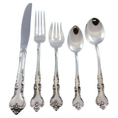 Savannah by Reed & Barton Sterling Silver Flatware Service for 12 Set 60 Pieces