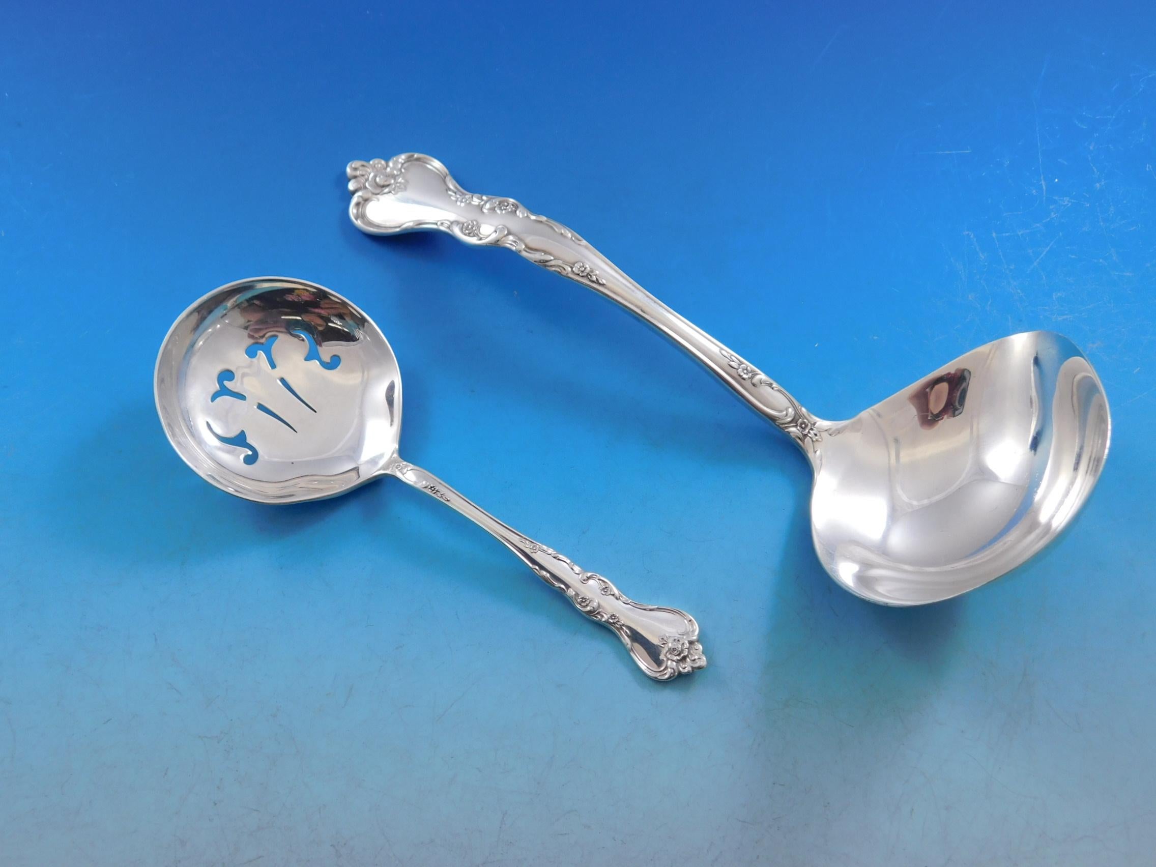 Savannah by Reed & Barton - Servizio di posate in argento sterling per 16 persone - Set 104 pezzi in vendita 1
