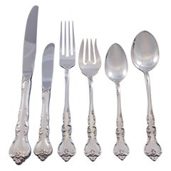 Savannah by Reed & Barton - Servizio di posate in argento sterling per 16 persone - Set 104 pezzi