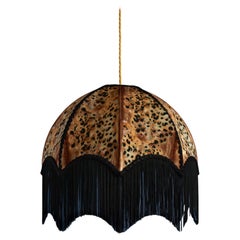 Savannah-Lampenschirm mit Fringing - Extra groß (22")